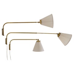 Scandinavian Mid-Century Wall Lamps