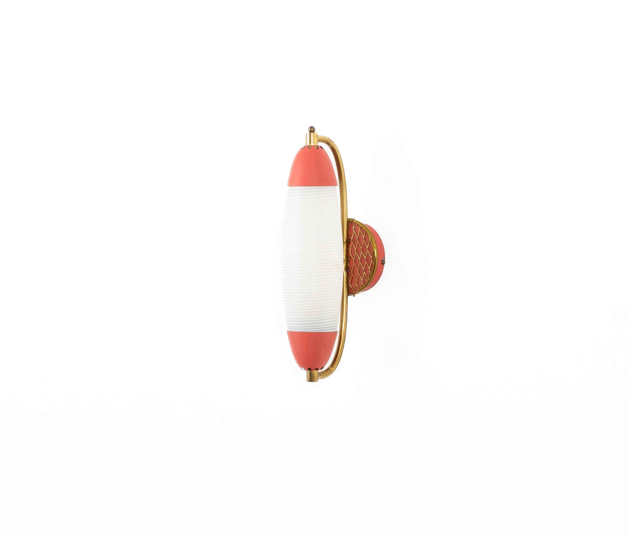 Mid-Century moderno Lampada da parete scandinava di metà secolo, Norvegia, anni '50 in vendita