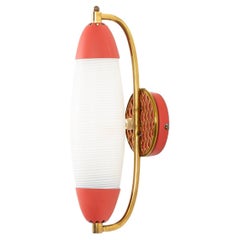 Lampada da parete scandinava di metà secolo, Norvegia, anni '50
