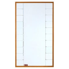 Scandinavian mid century wall mirror by Glas and Tra