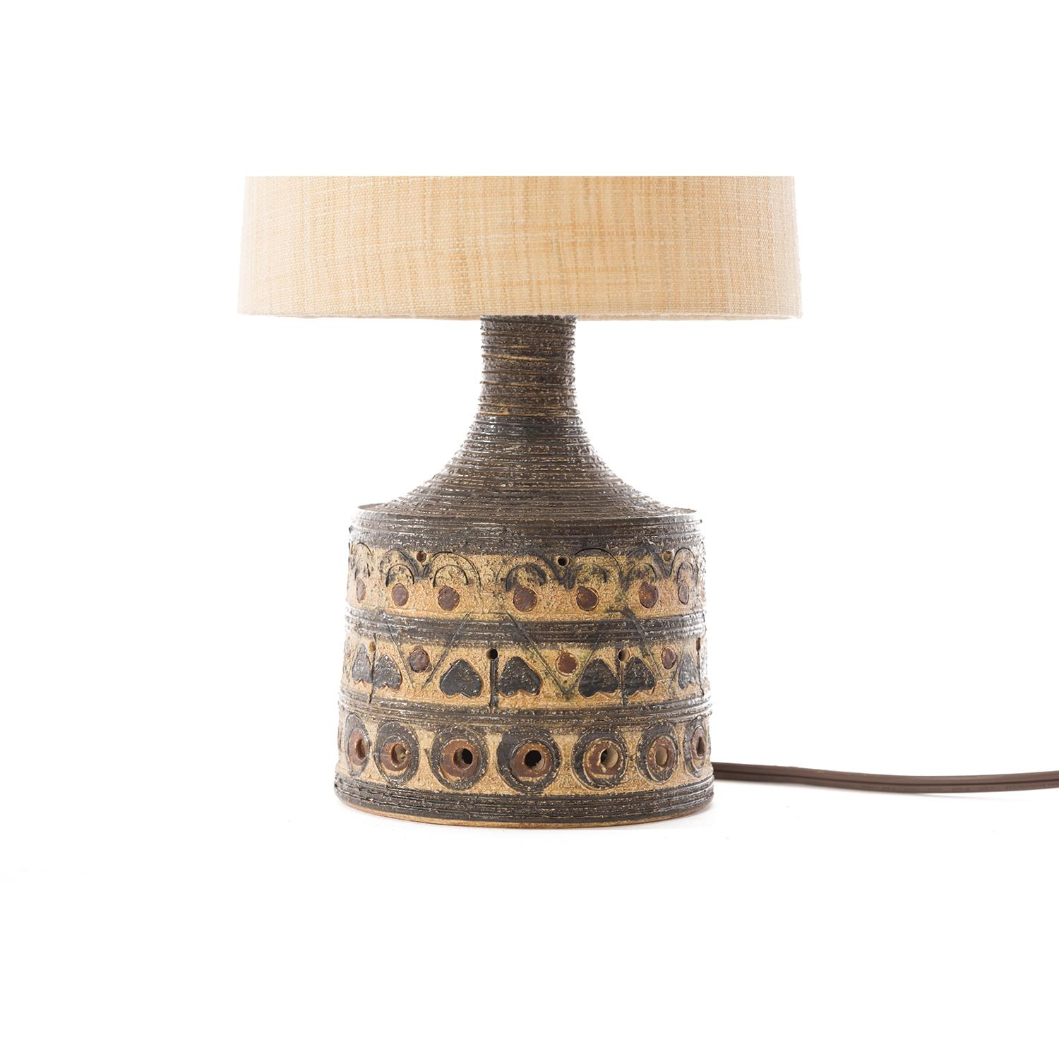 Scandinavian Modern Scandinavian Mid-20th Century Stoneware Table Lamp