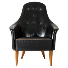 Scandinavian Midcentury "Adam" Lounge Chair, Kerstin Hörlin-Holmquist, 1950s