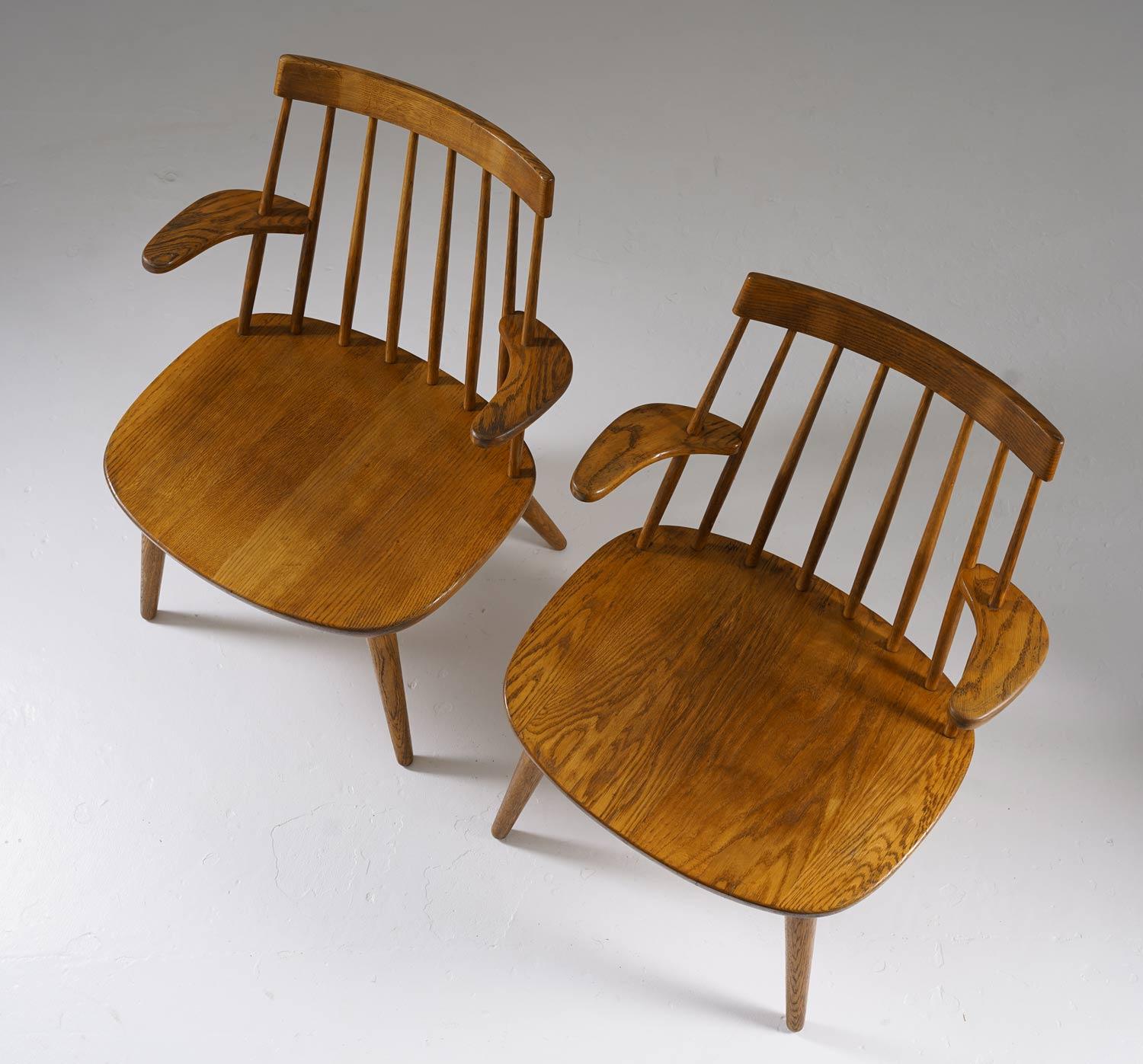 Sillones escandinavos de mediados de siglo Modelo 