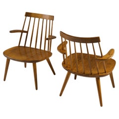 Scandinavian Midcentury Armchairs Model "Sibbo" by Yngve Ekström