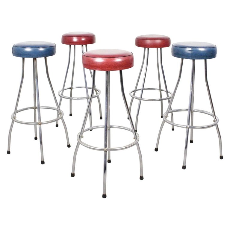 Scandinavian Midcentury Bar Stools For Sale at 1stDibs