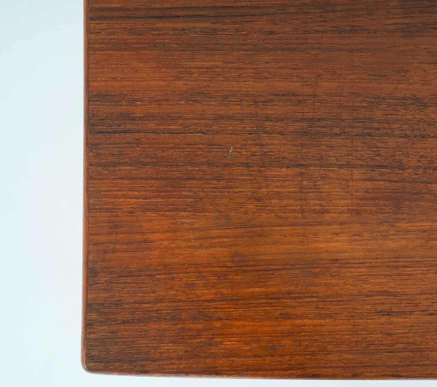 Teak Scandinavian Midcentury Bedside Tables by Yngvar Sandström  For Sale