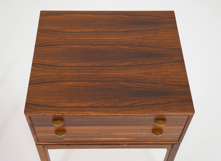 20th Century Scandinavian Mid-Century Bedside Tables in Rosewood, Model Casino, 1960s For Sale