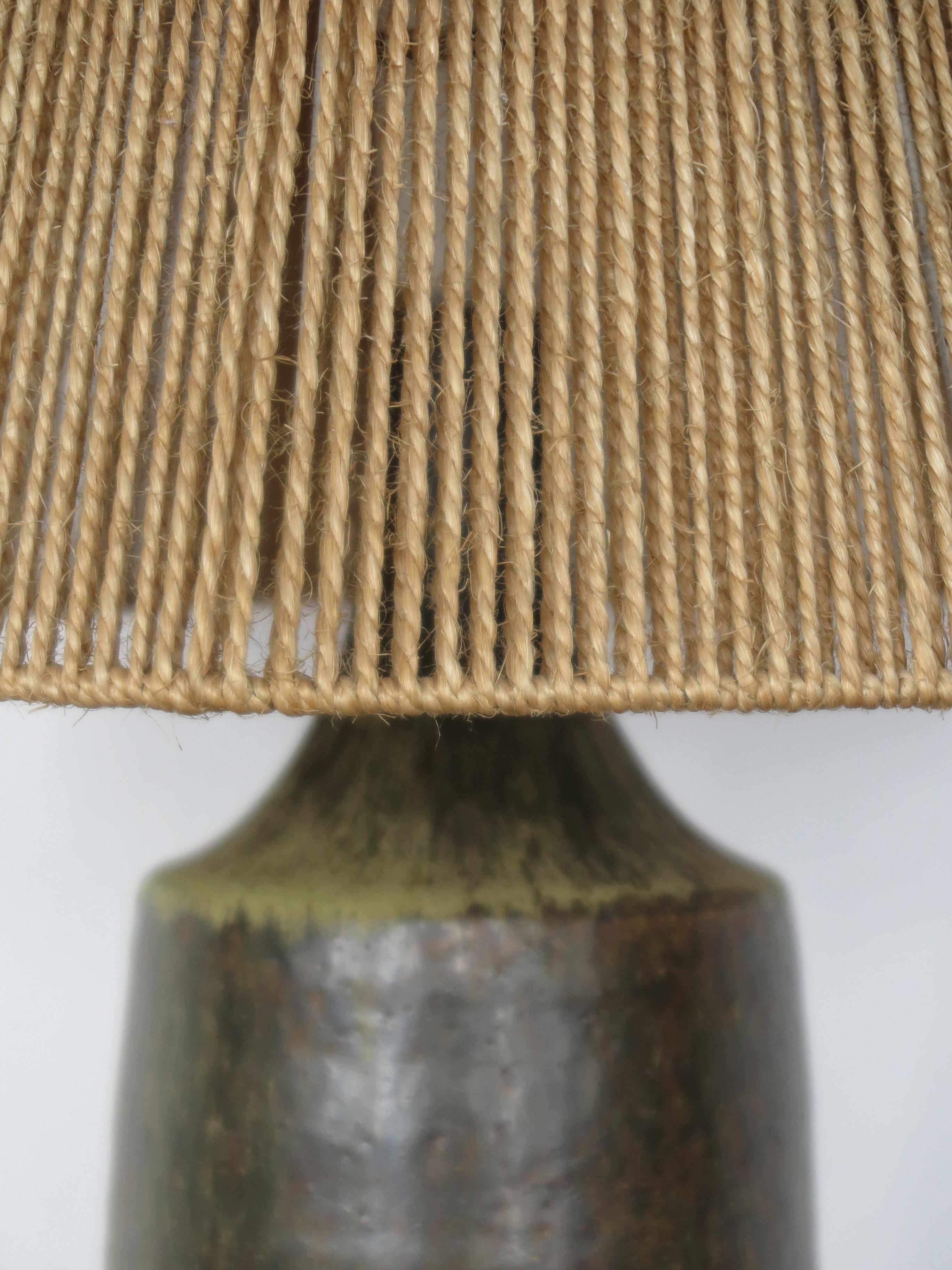 Scandinavian Midcentury Ceramic Lampshade, Denmark 1950s In Good Condition In Reggio Emilia, IT