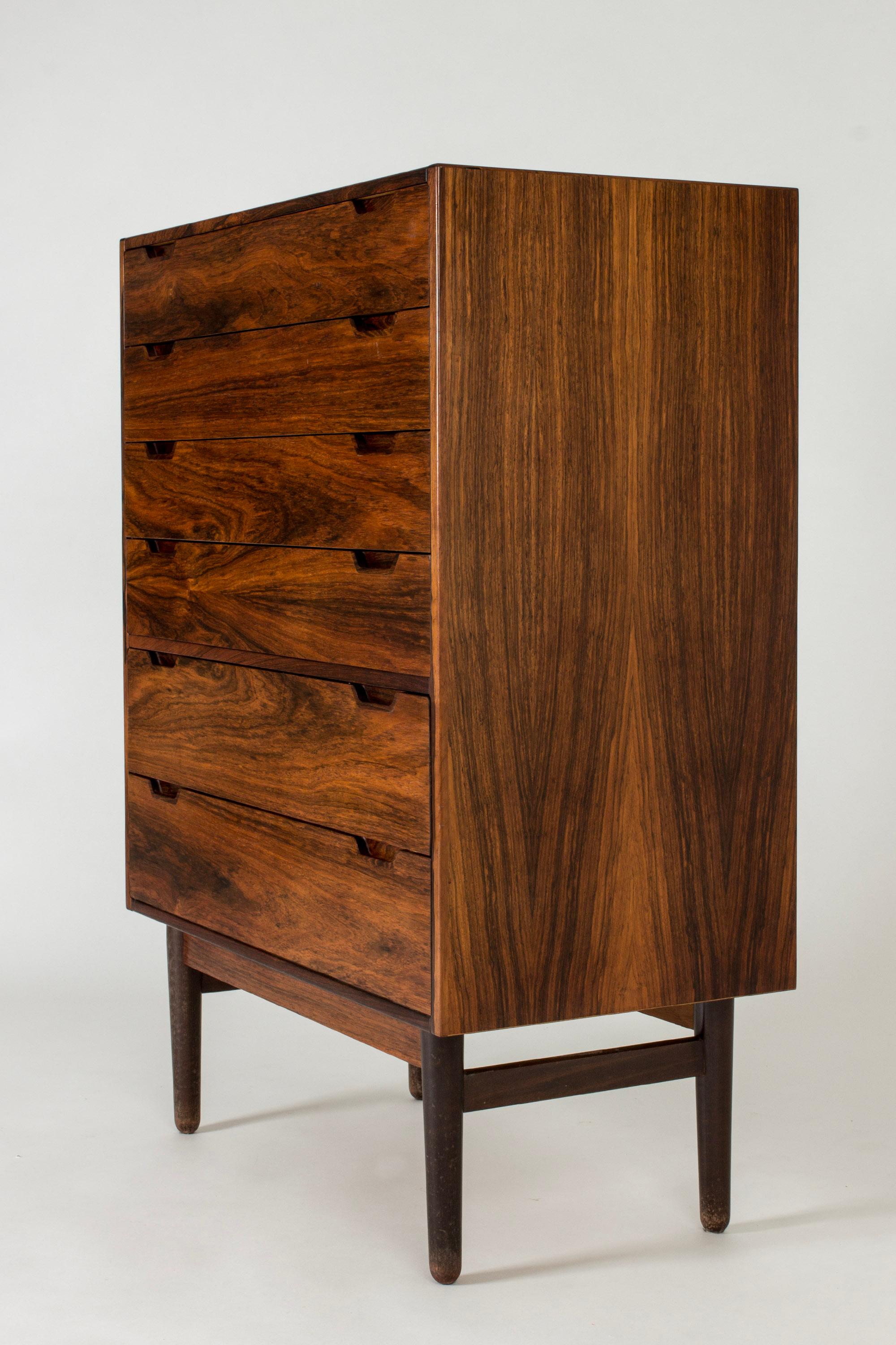 Scandinavian Mid-Century Chest of Drawers, Svend Langkilde, Denmark, 1960s In Good Condition For Sale In Stockholm, SE