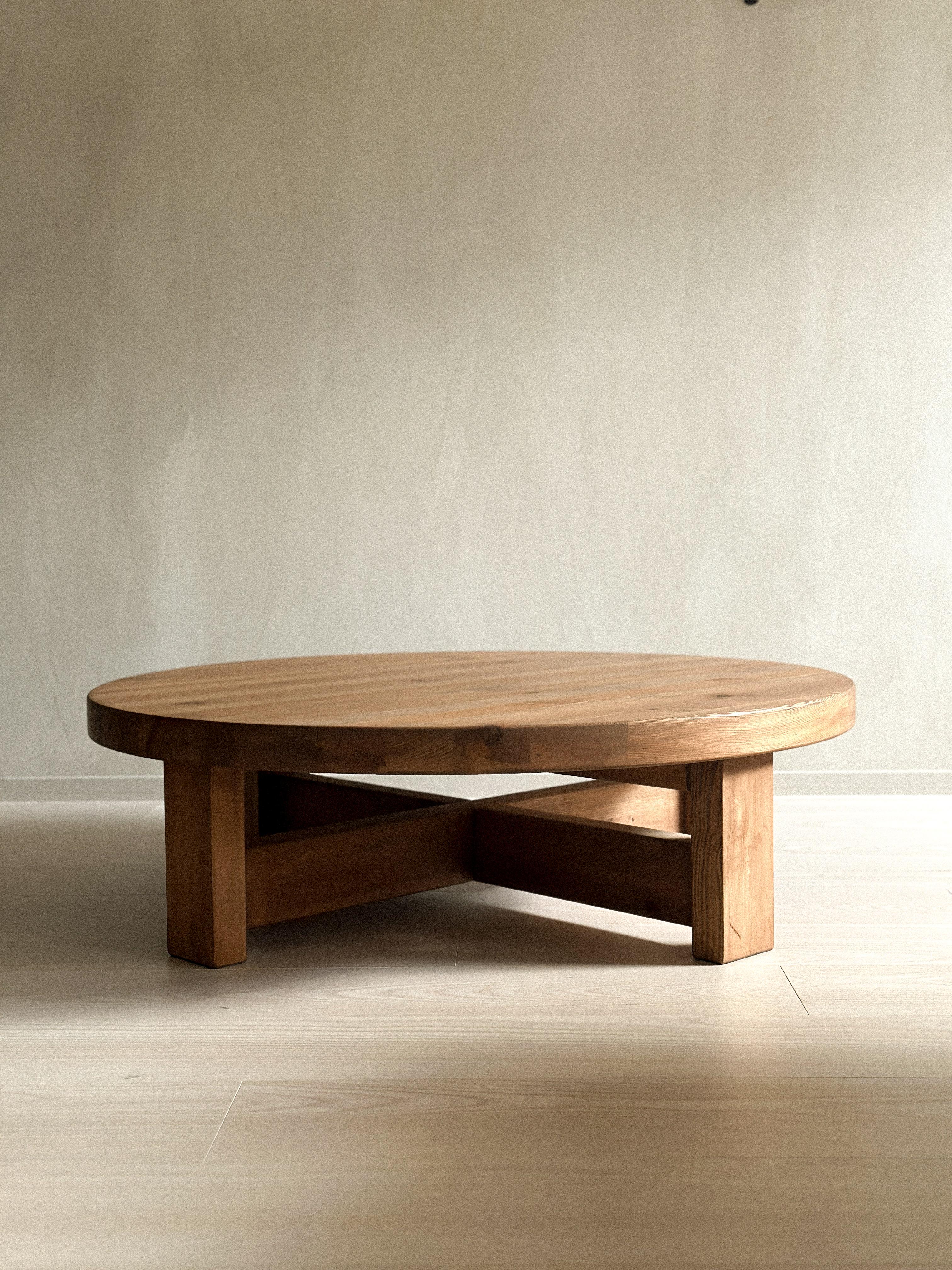 Mid-Century Modern Scandinavian Midcentury Coffee Table, Anonymous, Pine, circa 1970s