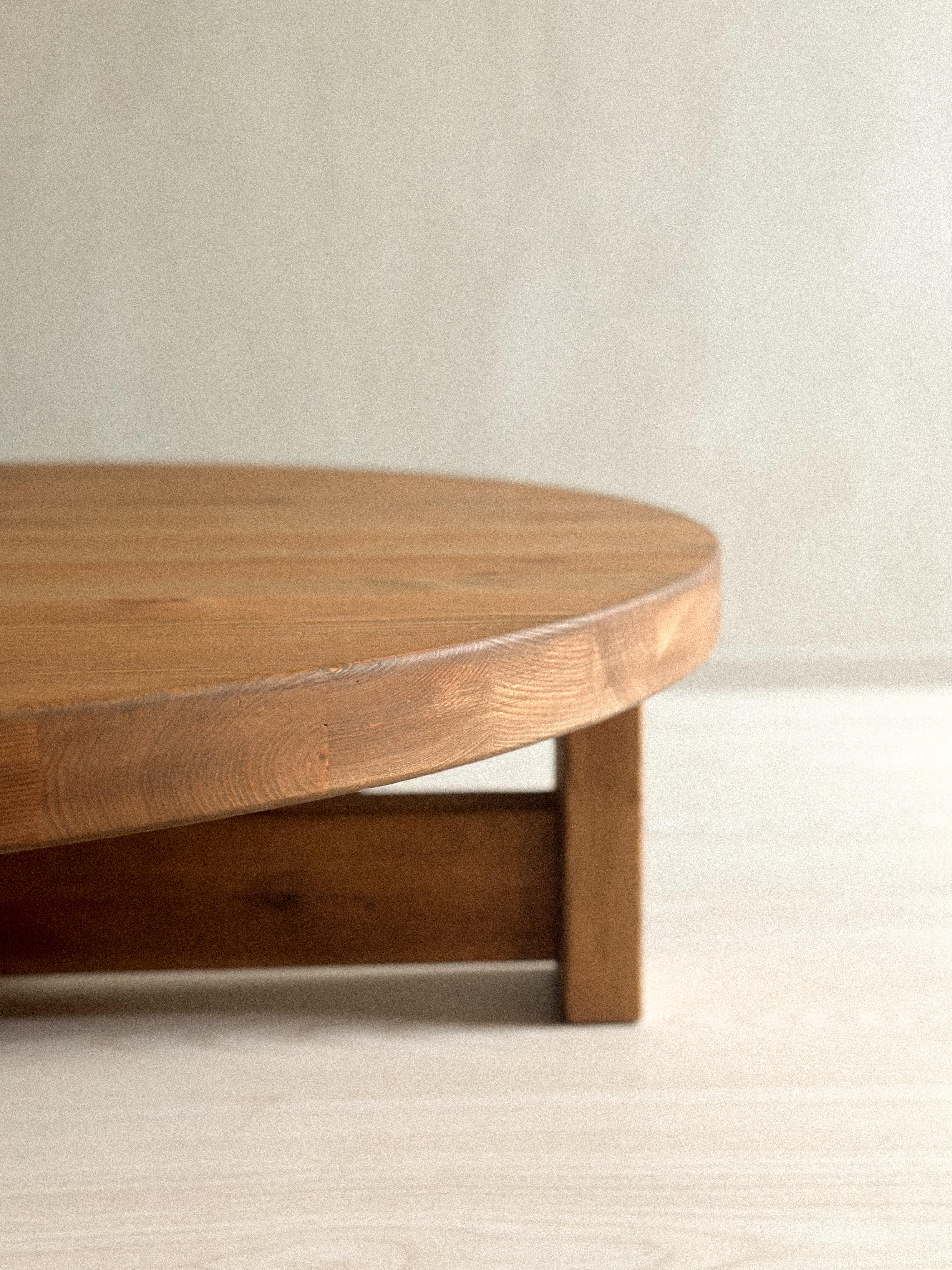 Norwegian Scandinavian Midcentury Coffee Table, Anonymous, Pine, circa 1970s