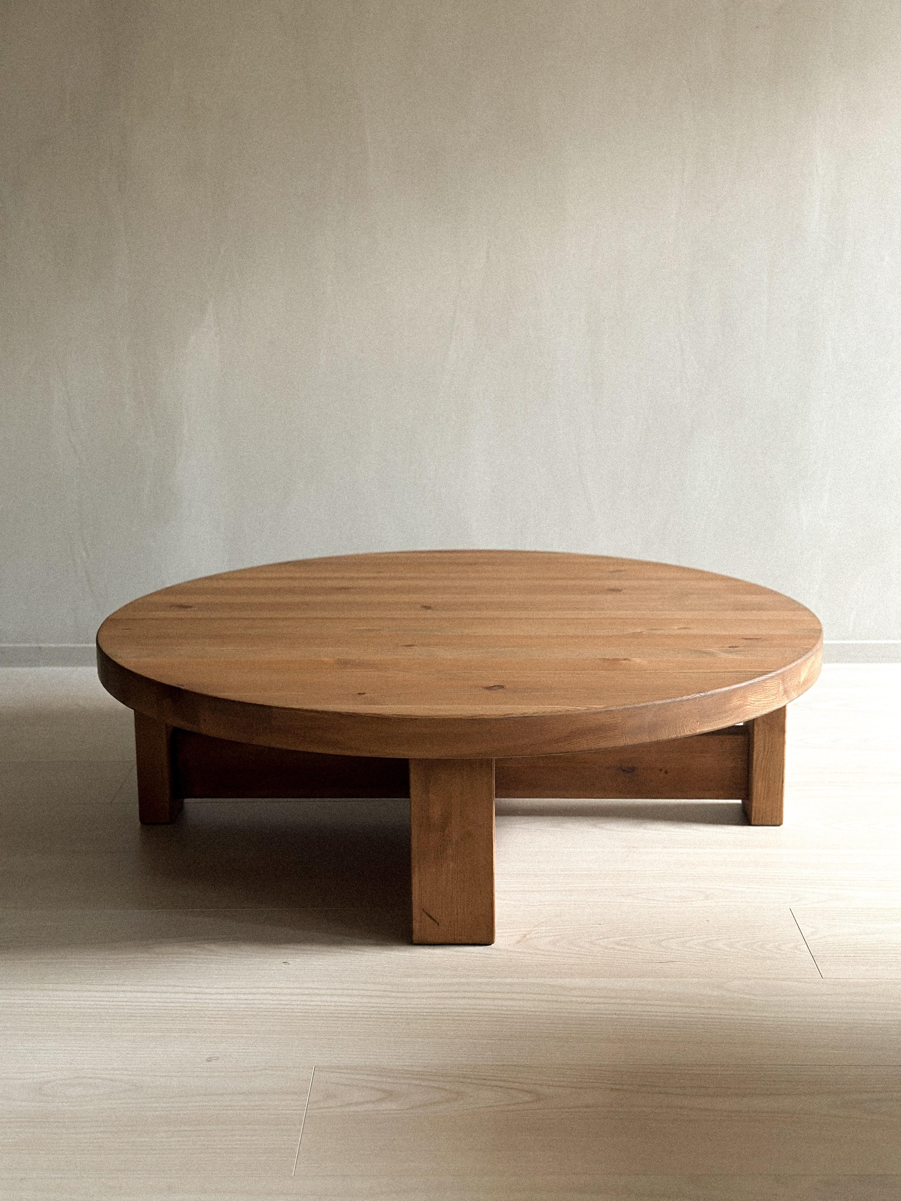 Scandinavian Midcentury Coffee Table, Anonymous, Pine, circa 1970s 1