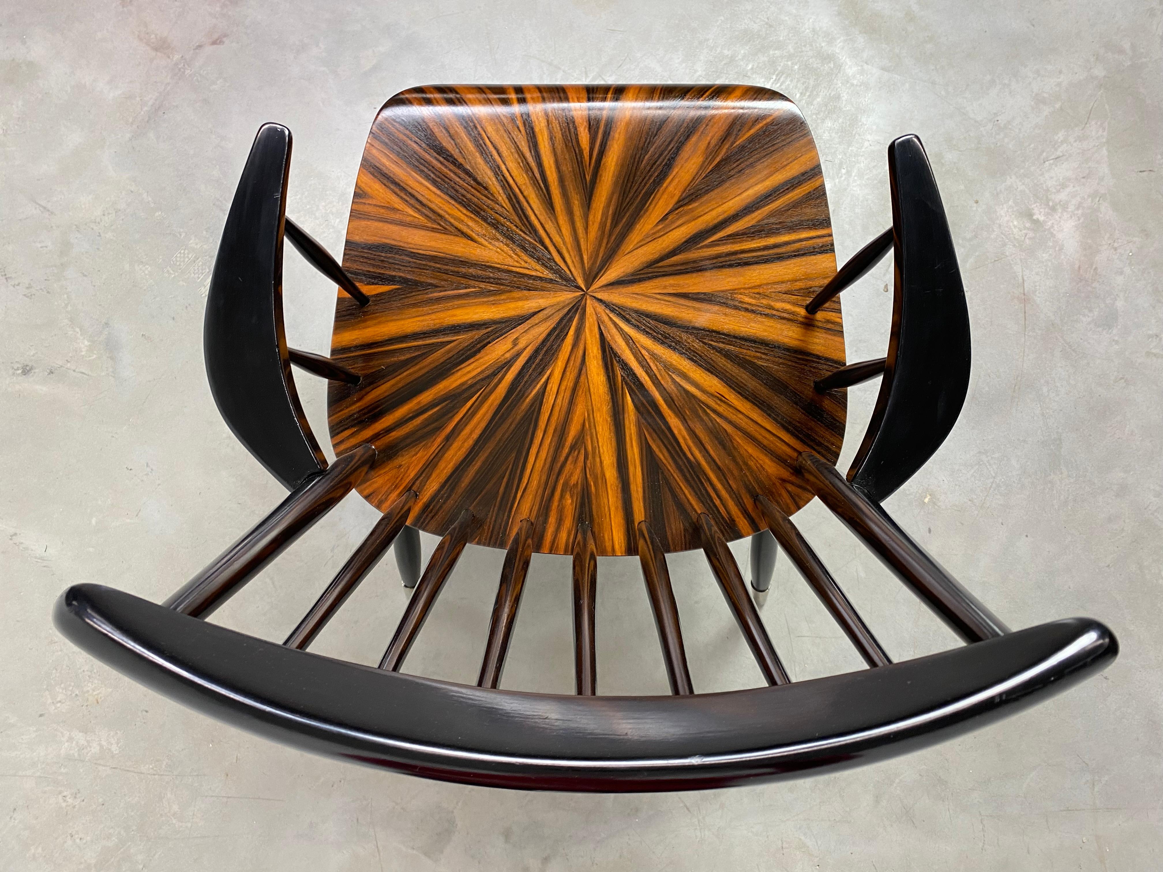 Finlandese Sedia da ufficio scandinava di design midcentury atr. Ilmari Tapiovaara in vendita