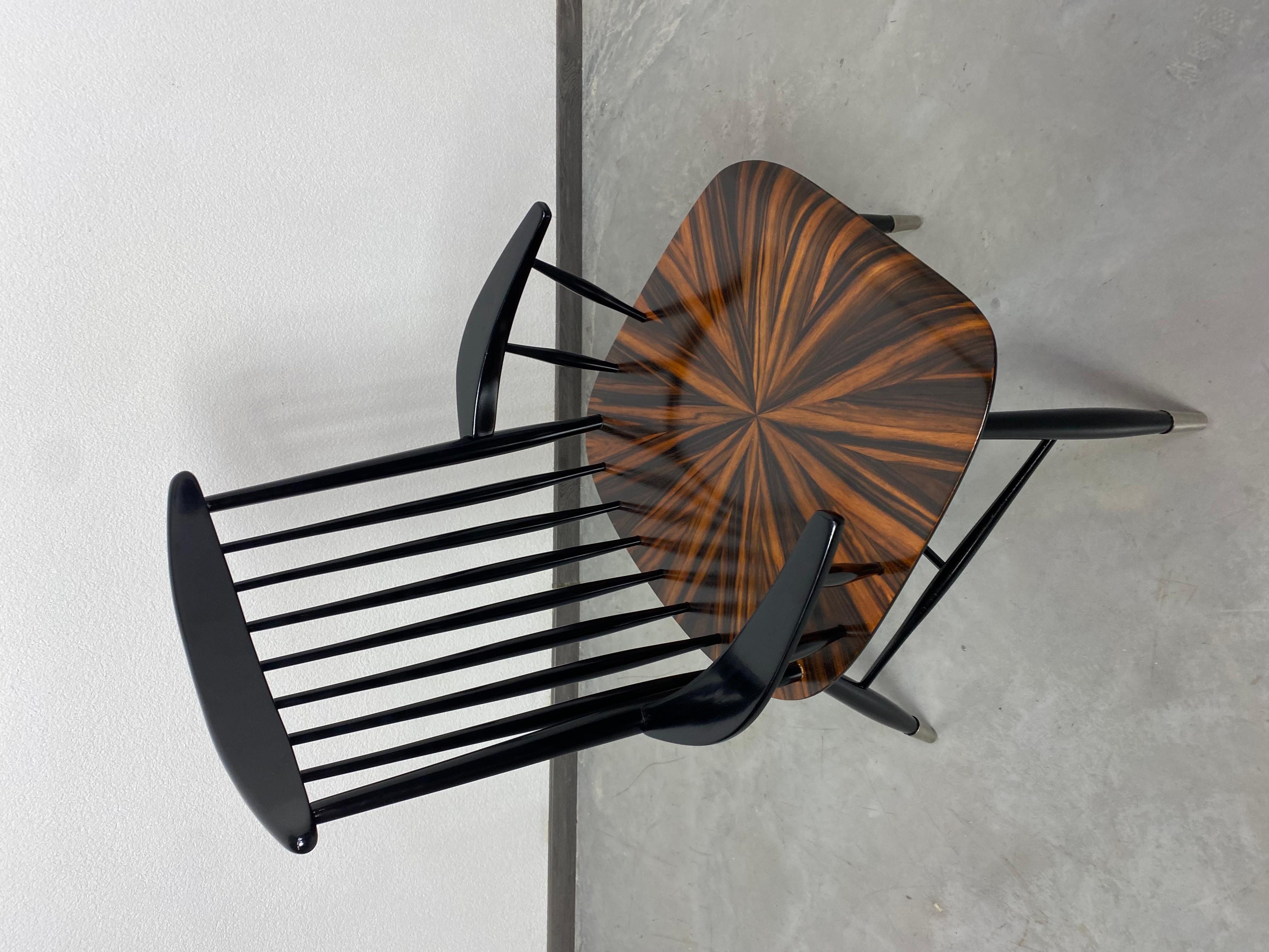 Sedia da ufficio scandinava di design midcentury atr. Ilmari Tapiovaara in vendita 2