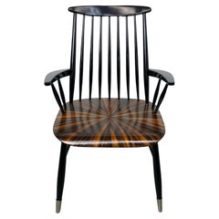 Silla de oficina de diseño escandinavo de mediados de siglo atr. Ilmari Tapiovaara