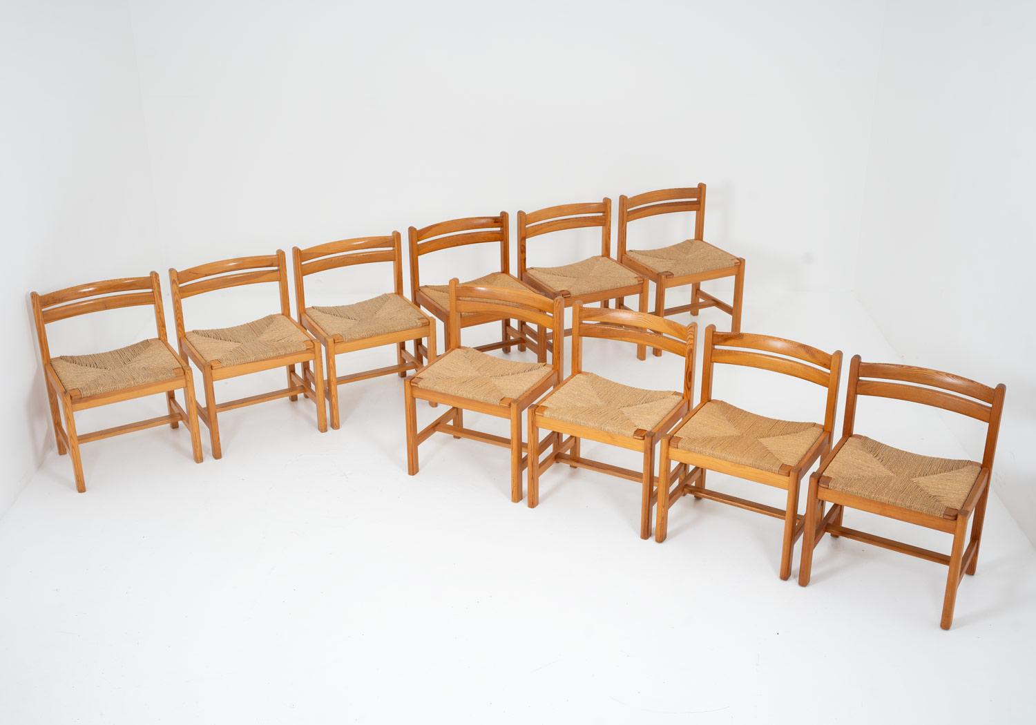 Mid-Century Modern Scandinavian Midcentury Dining Chairs 