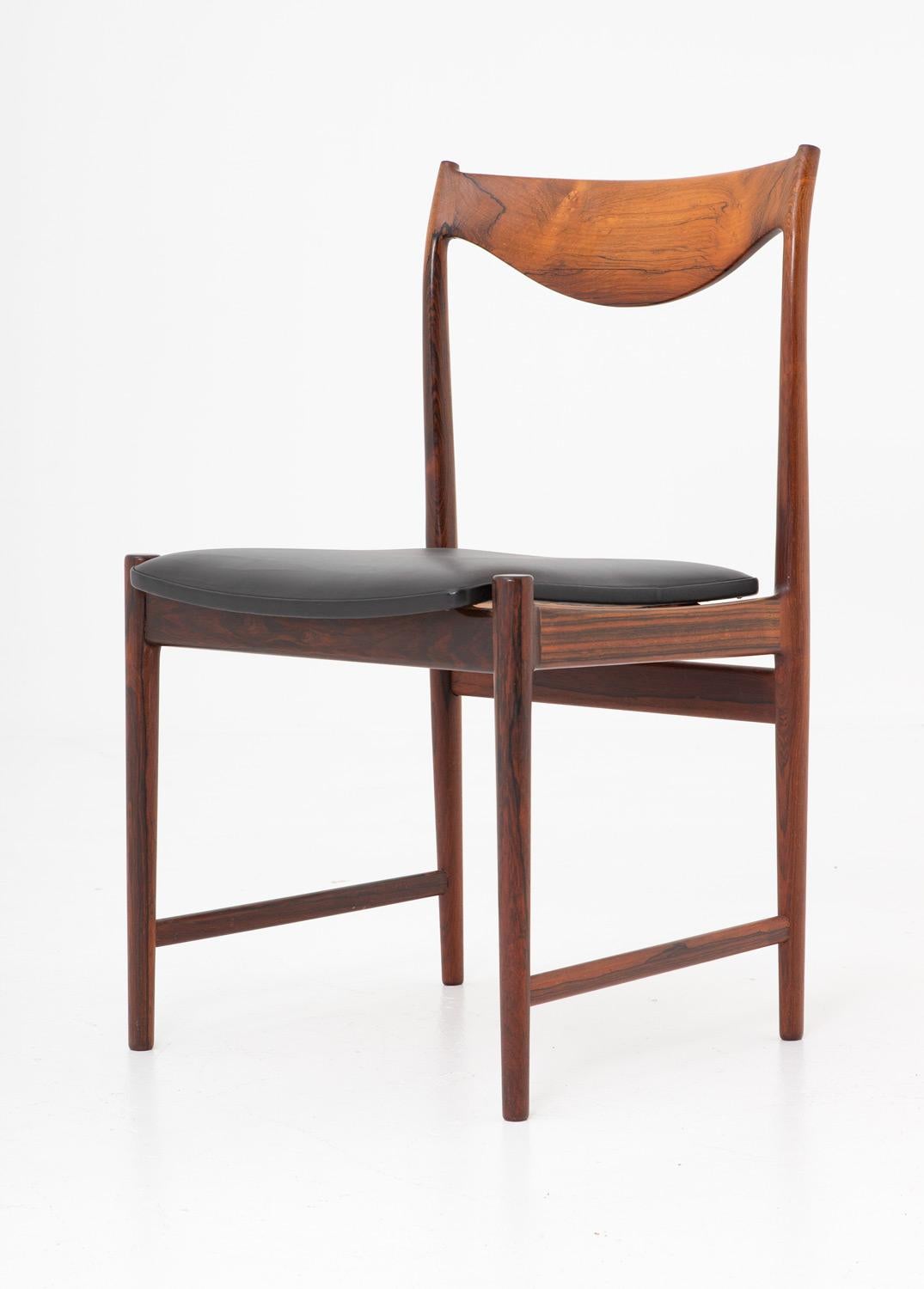 Mid-Century Modern Scandinavian Midcentury Dining Chairs Model 