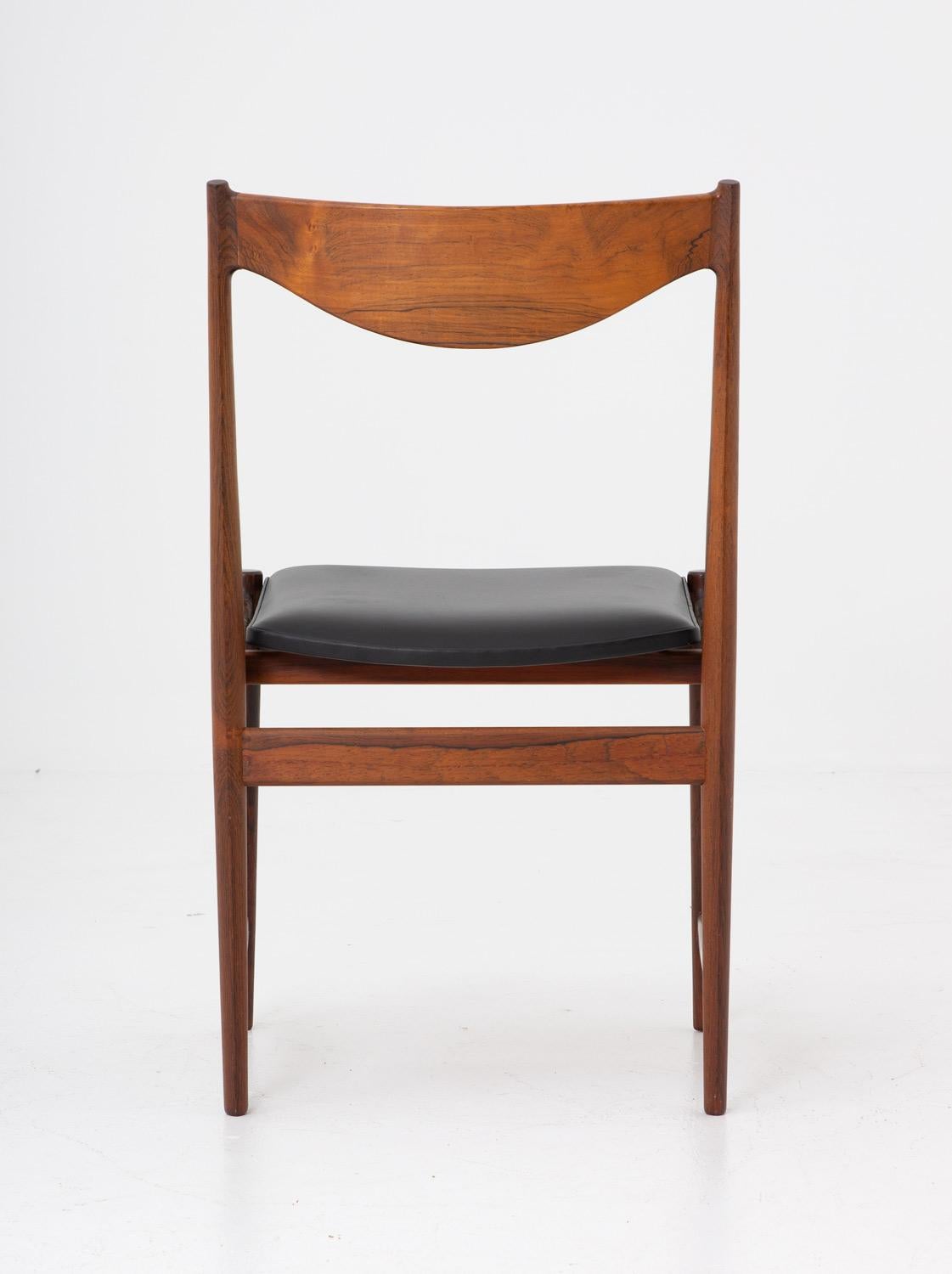 20th Century Scandinavian Midcentury Dining Chairs Model 