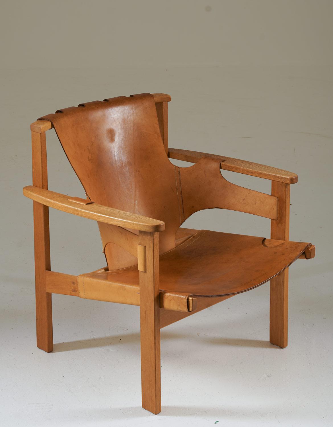Swedish Scandinavian Midcentury Easy Chair 
