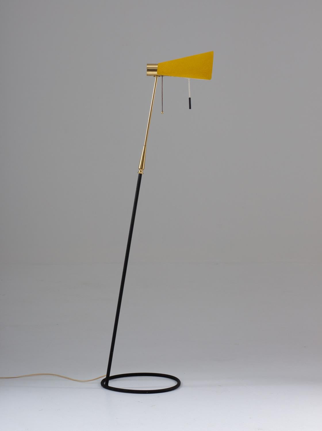 Mid-Century Modern Scandinavian Midcentury Floor Lamp by Falkenbergs, Sweden