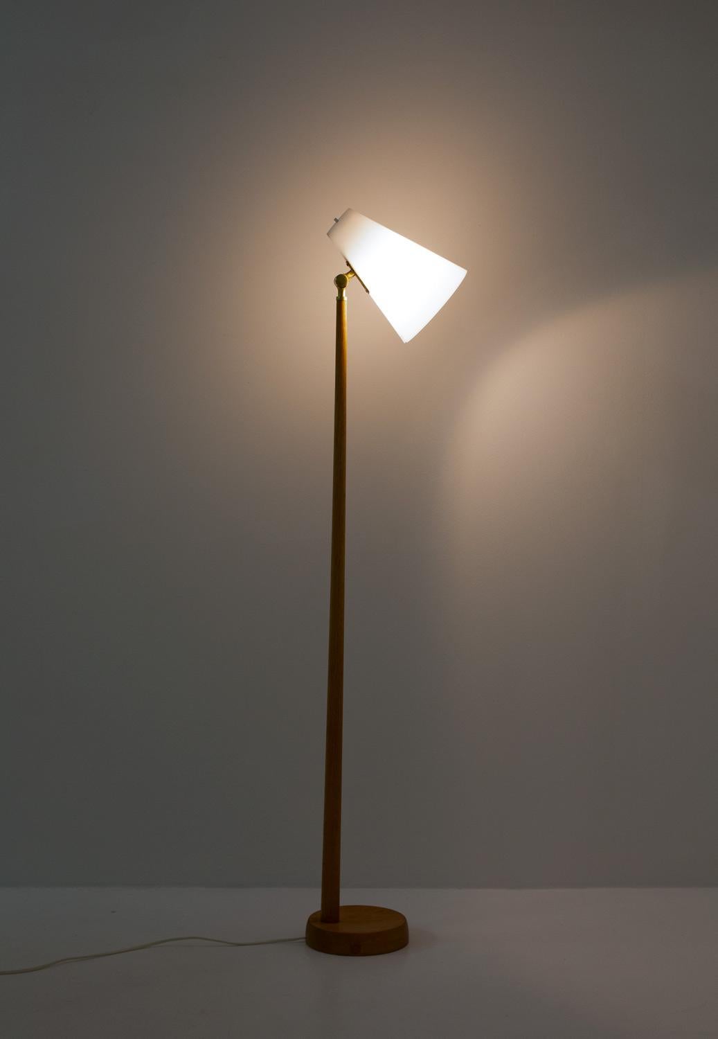 Scandinavian Midcentury Floor Lamp by Falkenbergs, Sweden 1