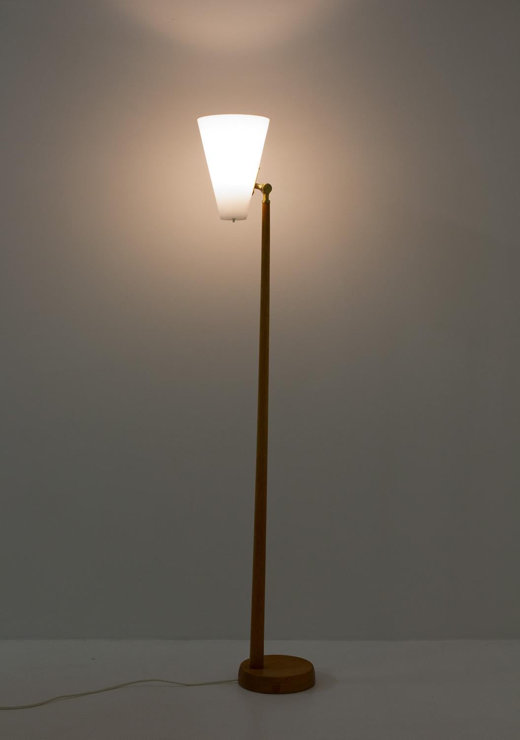 Scandinavian Midcentury Floor Lamp by Falkenbergs, Sweden 2