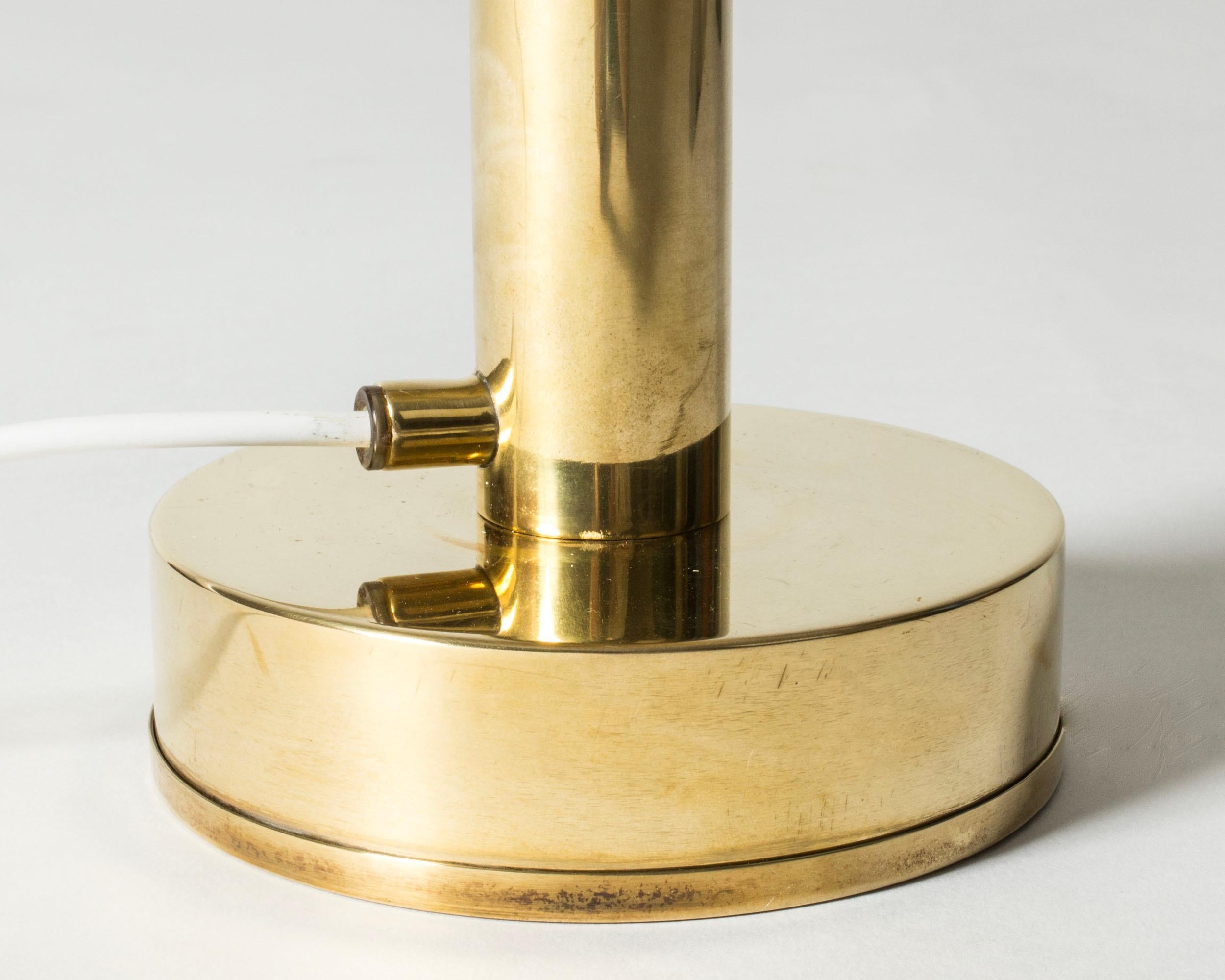 Brass Scandinavian Midcentury Floor Lamp #G-81 by Hans-Agne Jakobsson, Sweden, 1960s For Sale