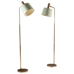 Scandinavian Midcentury Floor Lamps Model G-03 by Bergboms, Sweden