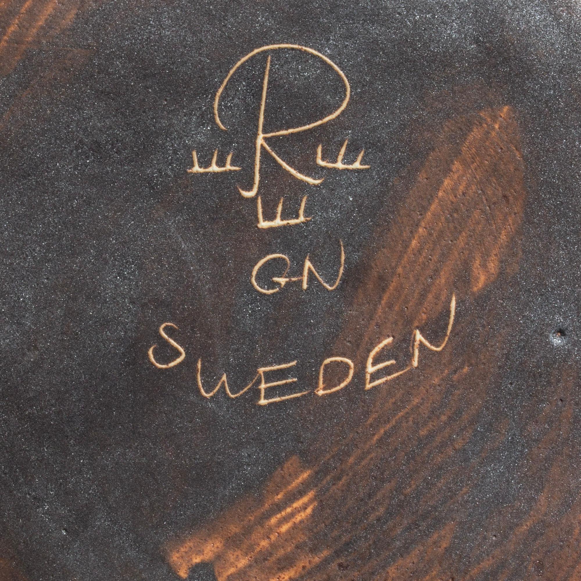 Scandinavian Midcentury Lion Figurine by Gunnar Nylund for Rörstrand, Sweden For Sale 1