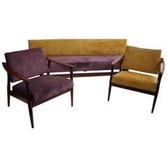 Scandinavian Midcentury Living Room Set, 1960s