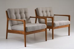 Scandinavian Midcentury Lounge Chairs Model "USA 75" by Bertil Fridhagen