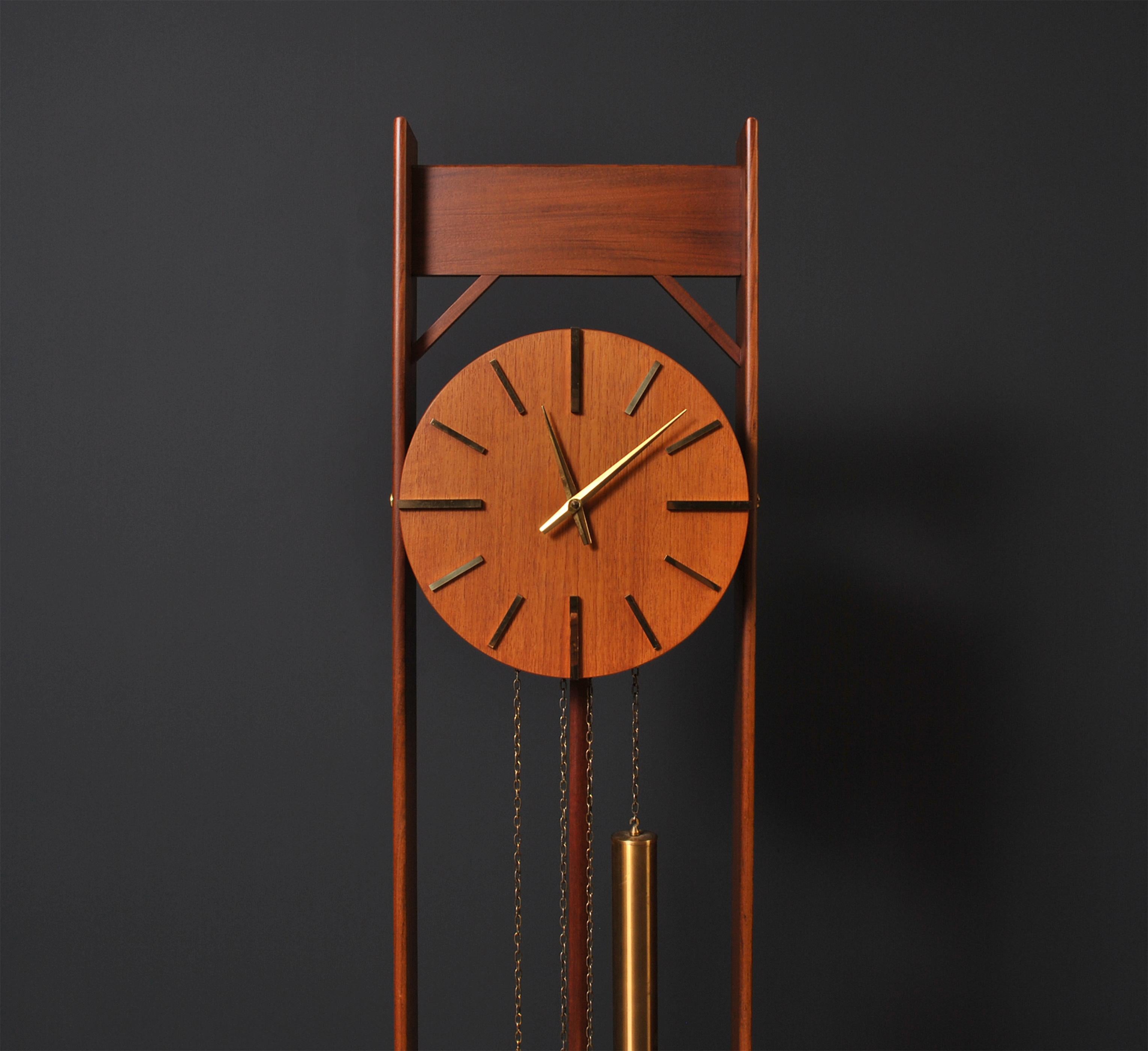 20th Century Scandinavian Mid-Century Modern Clock