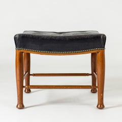 Scandinavian Midcentury Ottoman by Josef Frank, Svenskt Tenn, Sweden, 1950s