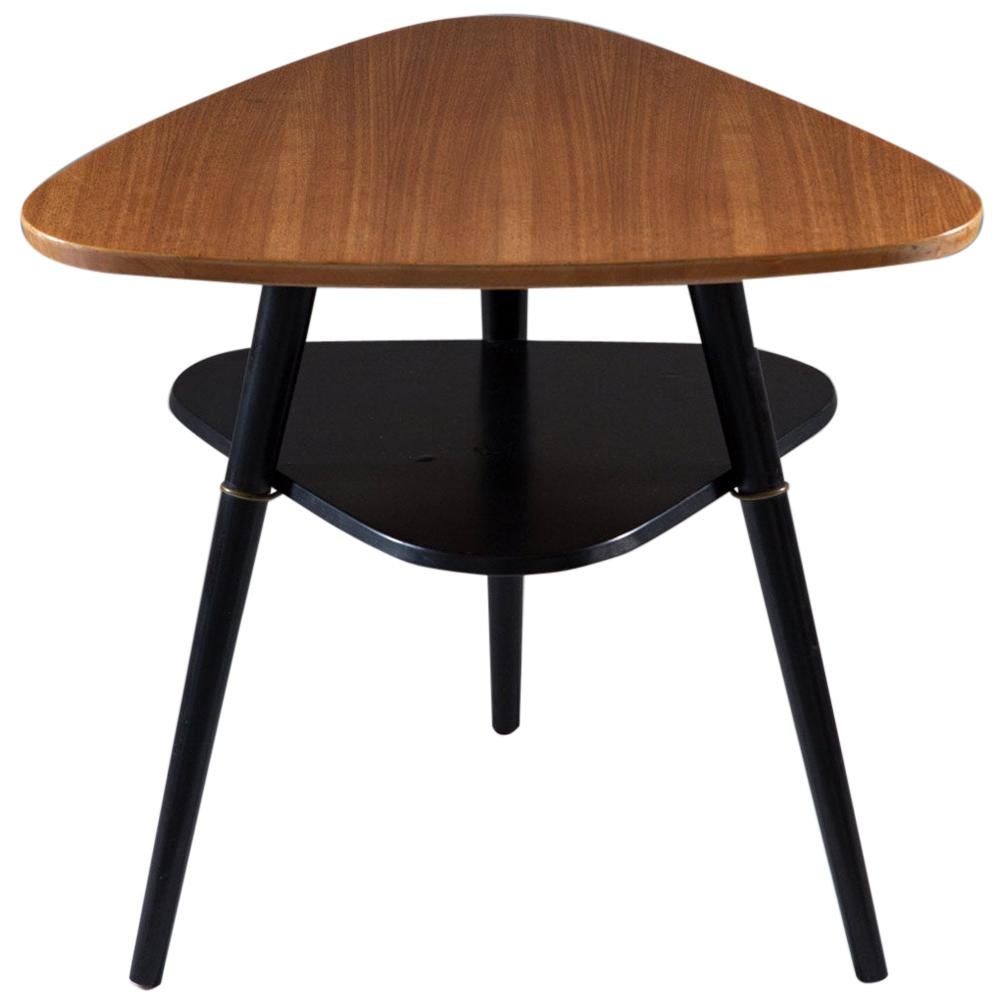 Scandinavian Midcentury Side Table "Telma" in Teak by Nils Jonsson