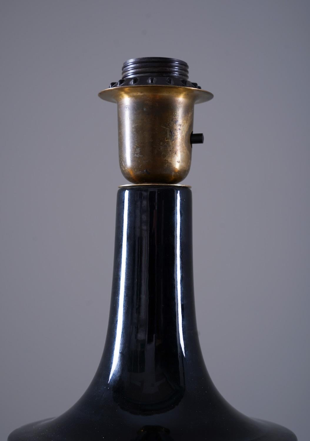 Mid-Century Modern Scandinavian Midcentury Table Lamp by Gunvor Olin-Grönqvist for Arabia For Sale