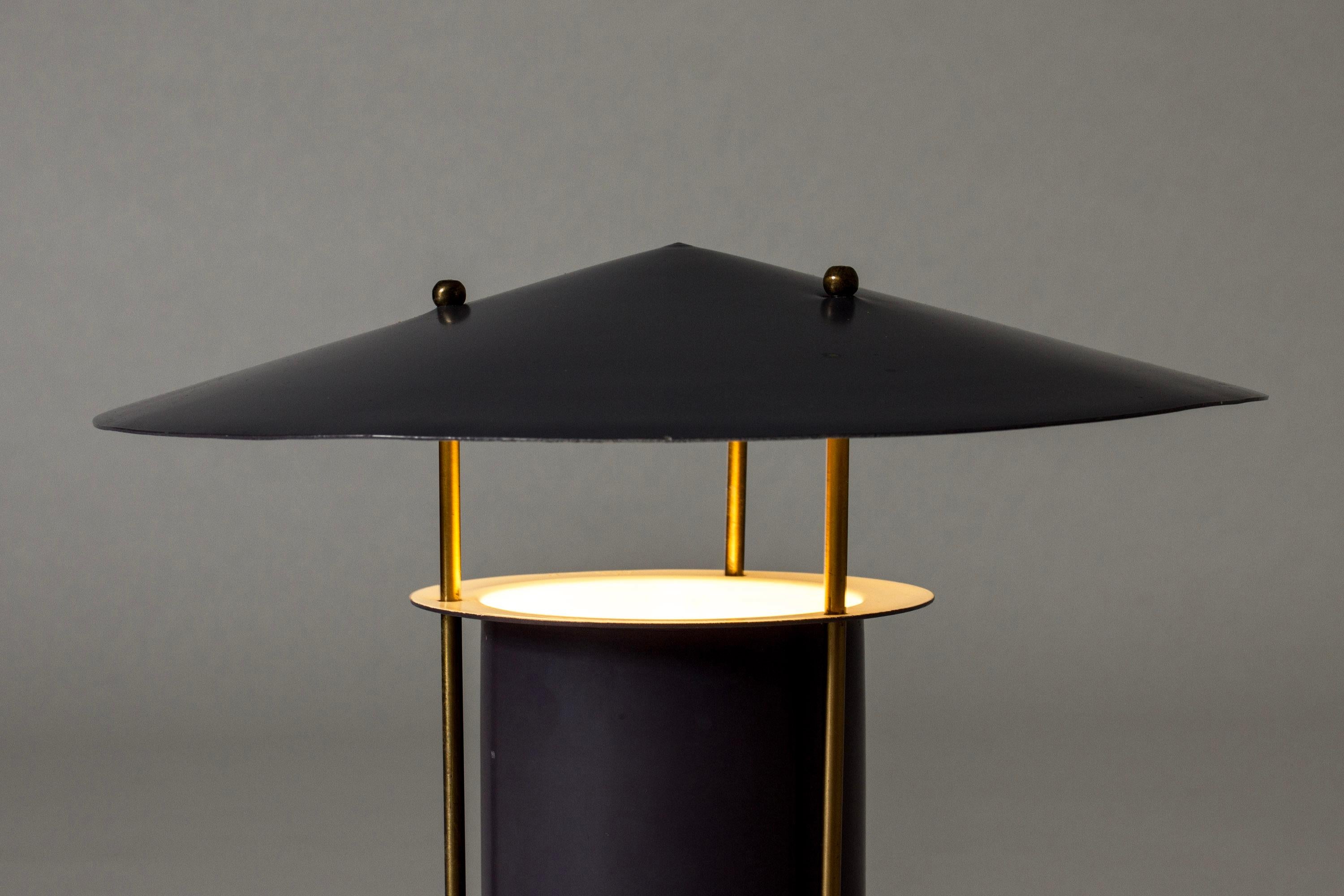 Scandinavian Modern Scandinavian Midcentury Table Lamp by Hans-Agne Jakobsson, Sweden, 1950s For Sale