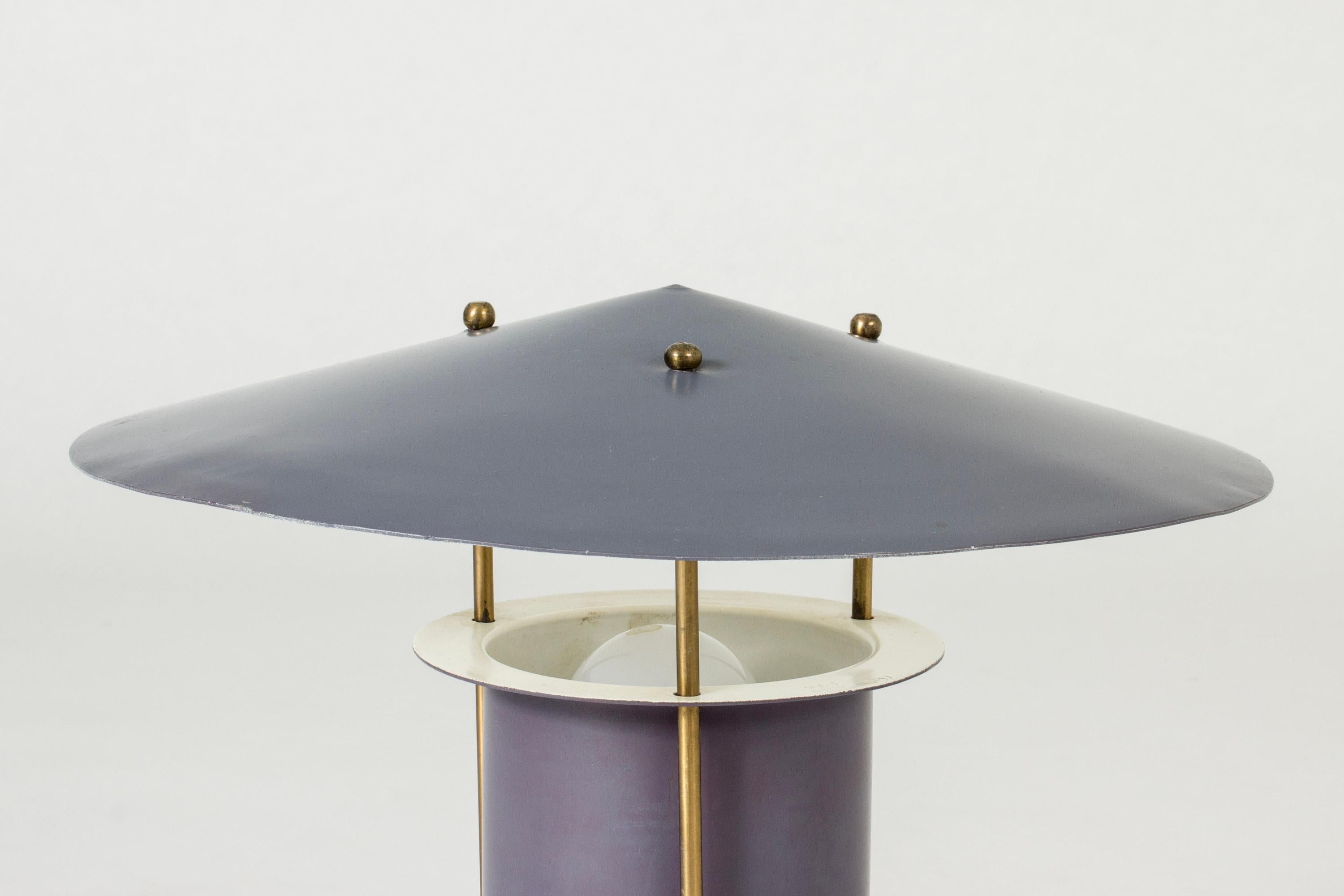 Scandinavian Midcentury Table Lamp by Hans-Agne Jakobsson, Sweden, 1950s In Good Condition For Sale In Stockholm, SE