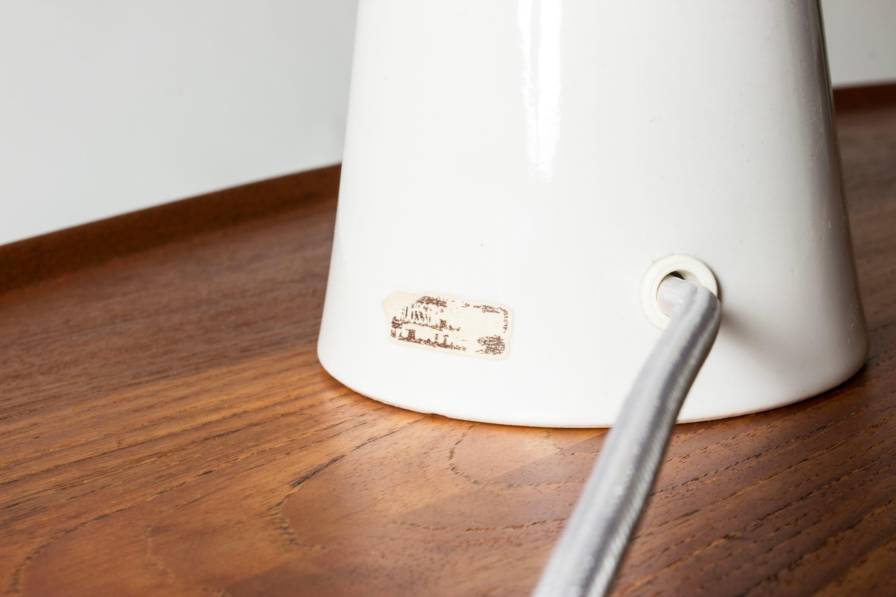 Céramique Scandinavian Midcentury Table Lamp by Hans-Agne Jakobsson, Sweden, 1950s en vente