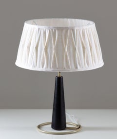 Scandinavian Midcentury Table Lamp Model "B-08" by Bergboms