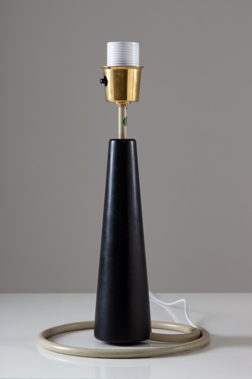 Swedish Scandinavian Midcentury Table Lamp Model 