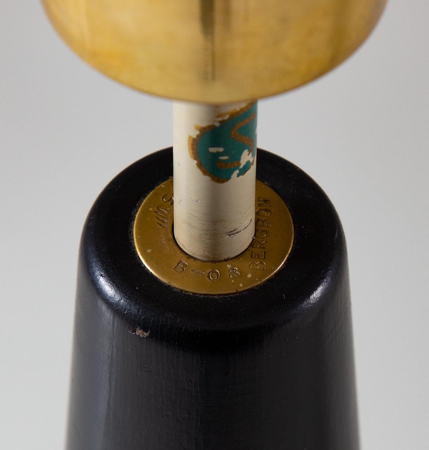 Skandinavische Mid-Century-Tischlampe Modell „B-08“ von Bergboms (20. Jahrhundert) im Angebot