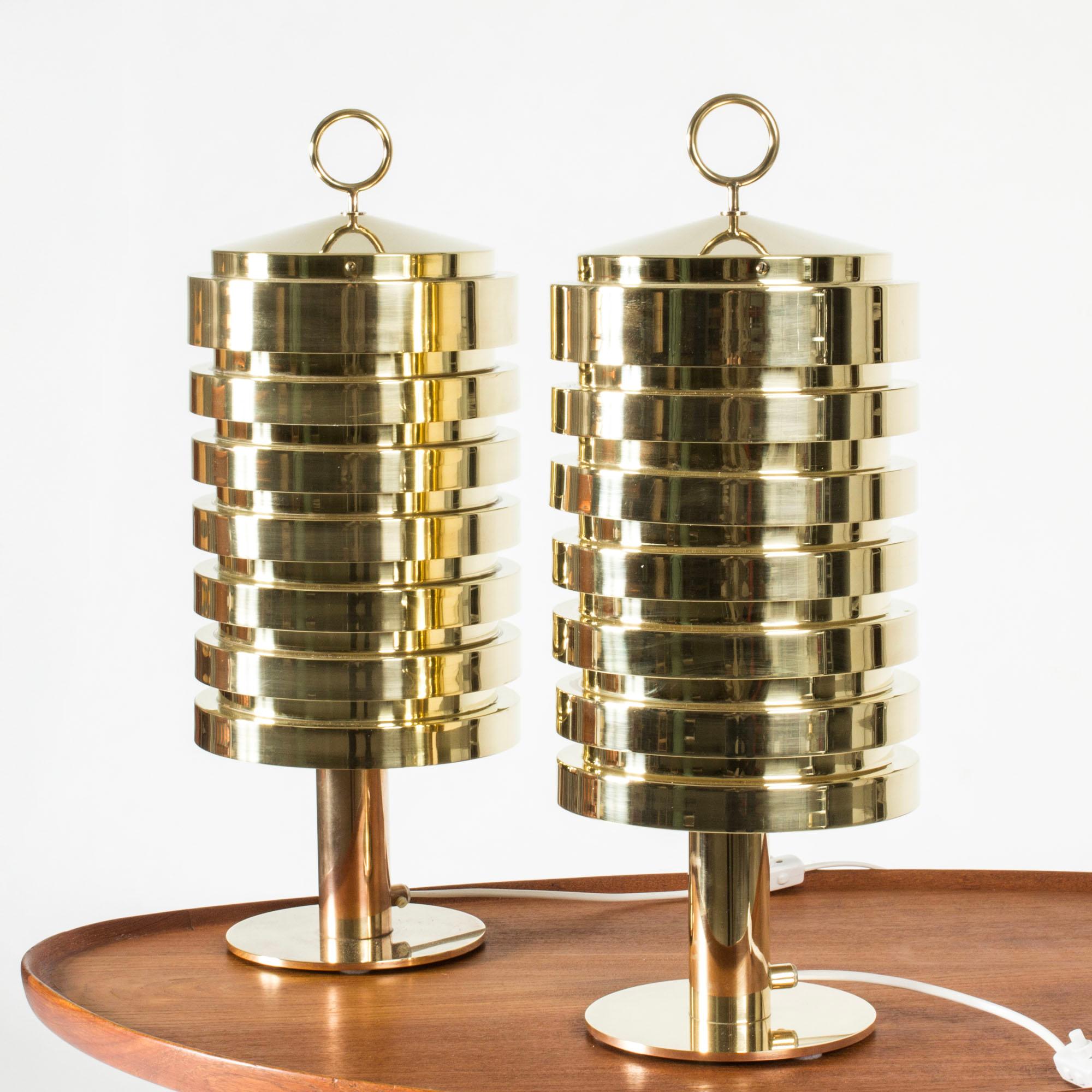 Scandinavian Midcentury Table Lamps #B99 by Hans-Agne Jakobsson, Sweden, 1960s In Good Condition For Sale In Stockholm, SE