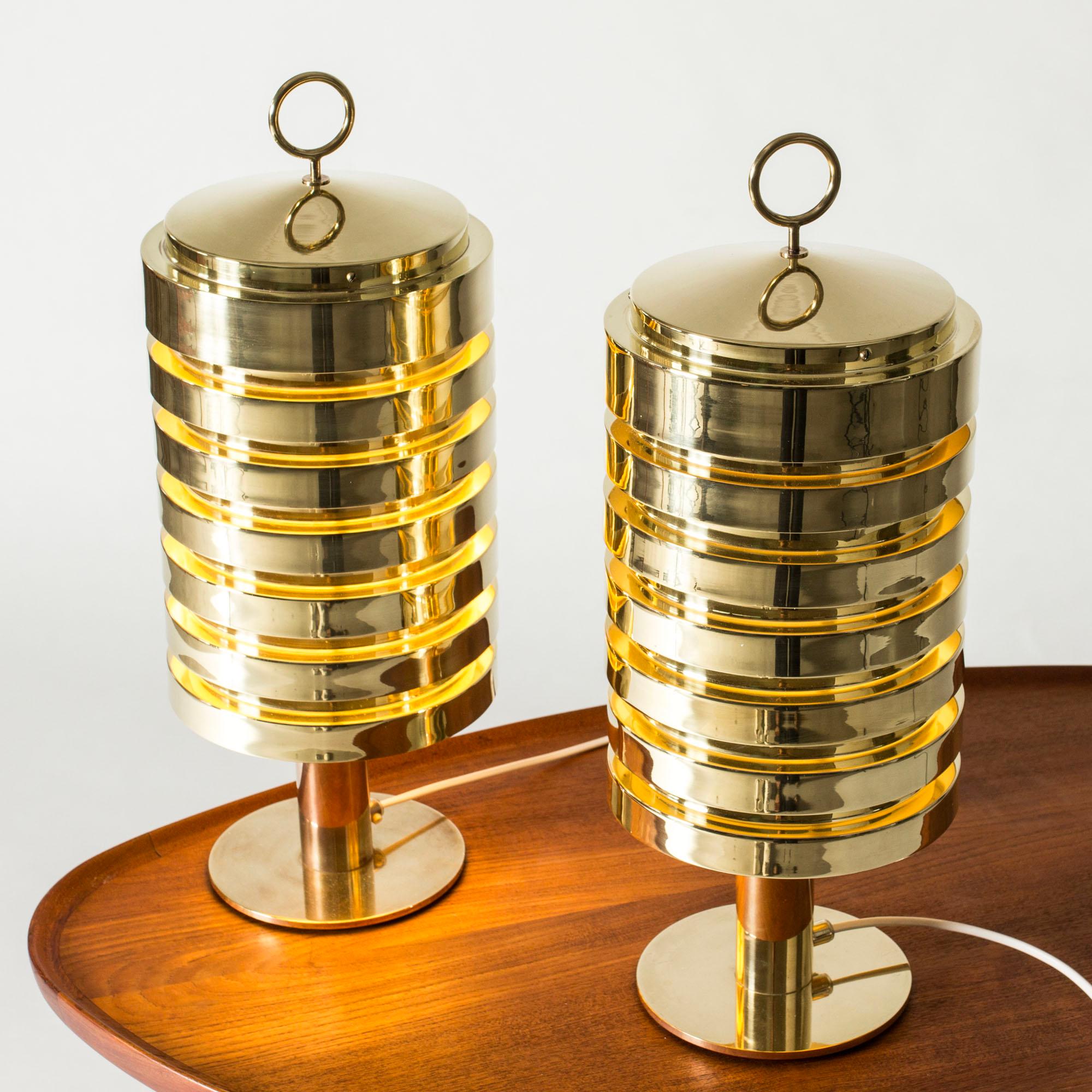 Mid-20th Century Scandinavian Midcentury Table Lamps #B99 by Hans-Agne Jakobsson, Sweden, 1960s For Sale