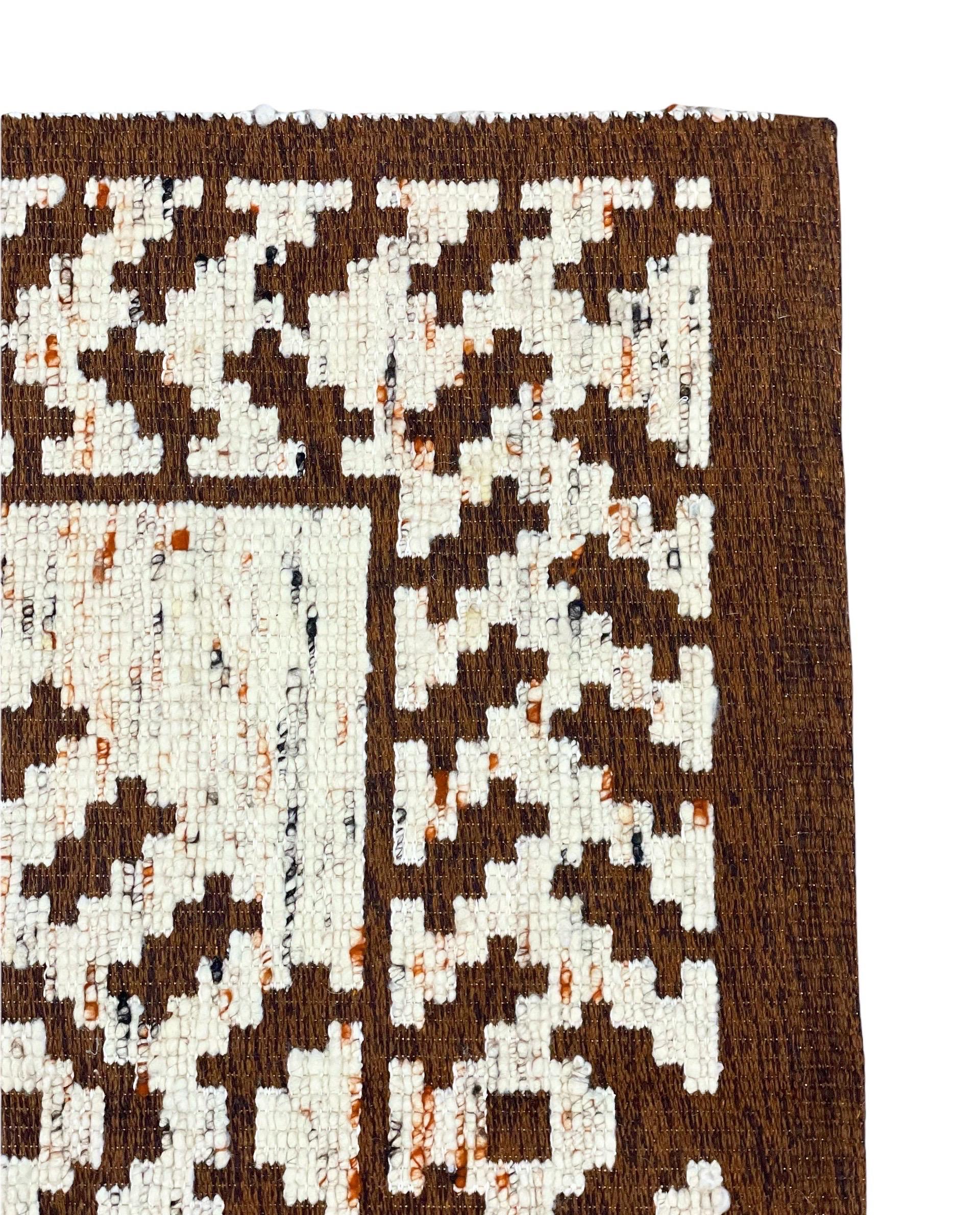 Scandinavian Mid-Century Wool Rug by Astrid Sampe for Tabergs, New Old Stock For Sale 2