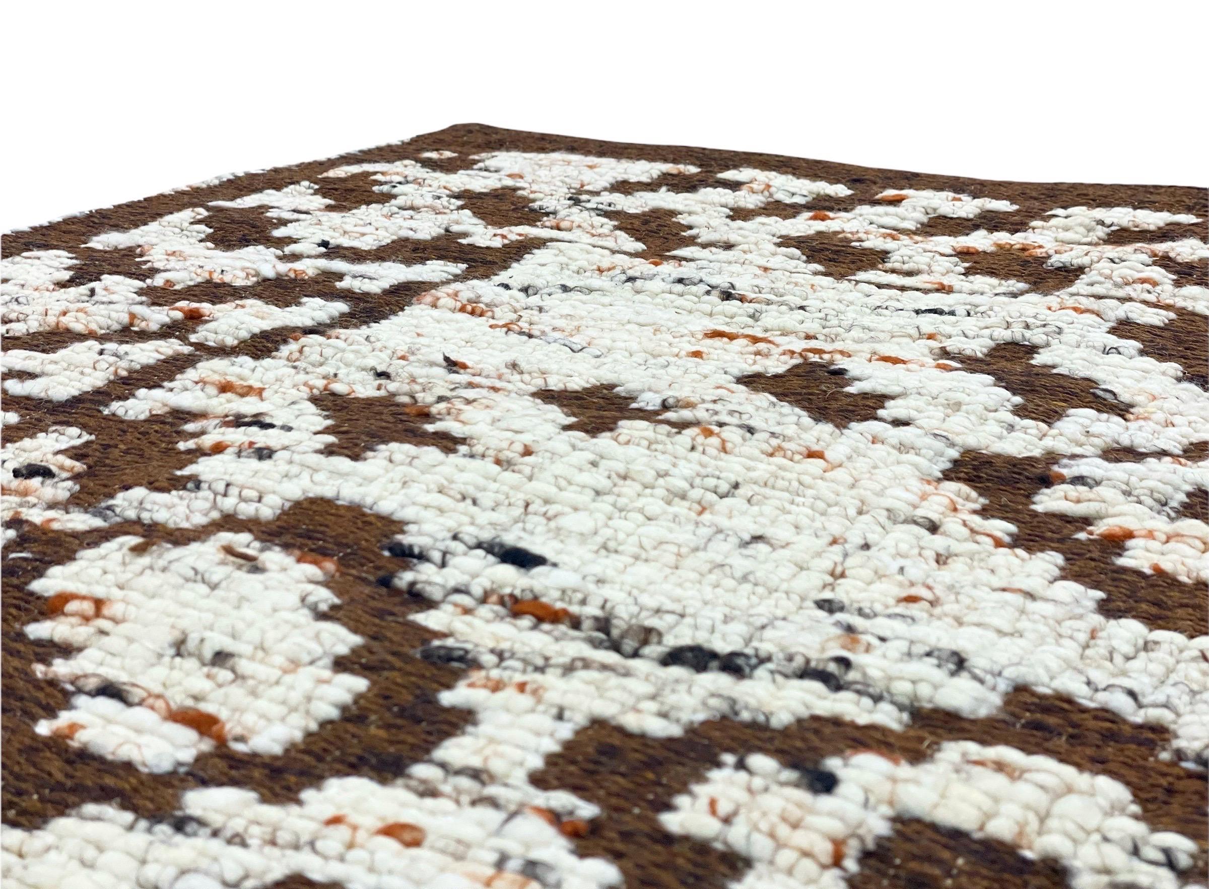 Scandinavian Mid-Century Wool Rug by Astrid Sampe for Tabergs, New Old Stock For Sale 3