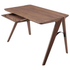 Scandinavian Minimalist Style Wood Desk