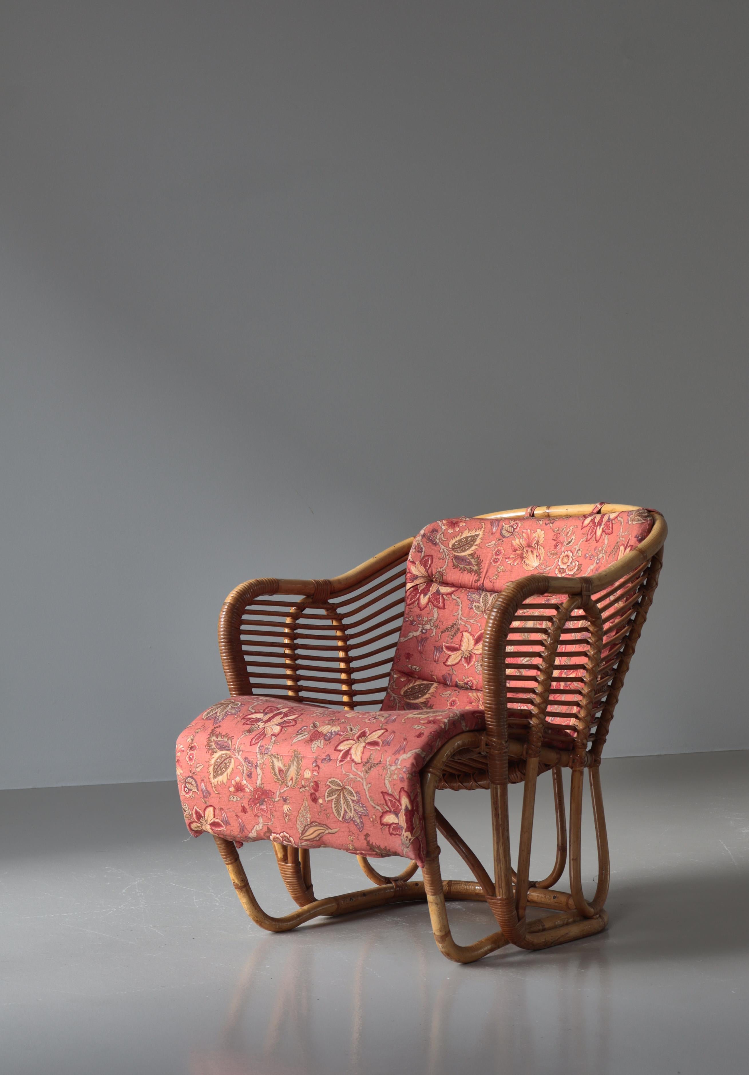 Sedie da salotto in rattan The Modern Scandinavian 1940s by Tove Kindt-Larsen at Wengler in vendita 4