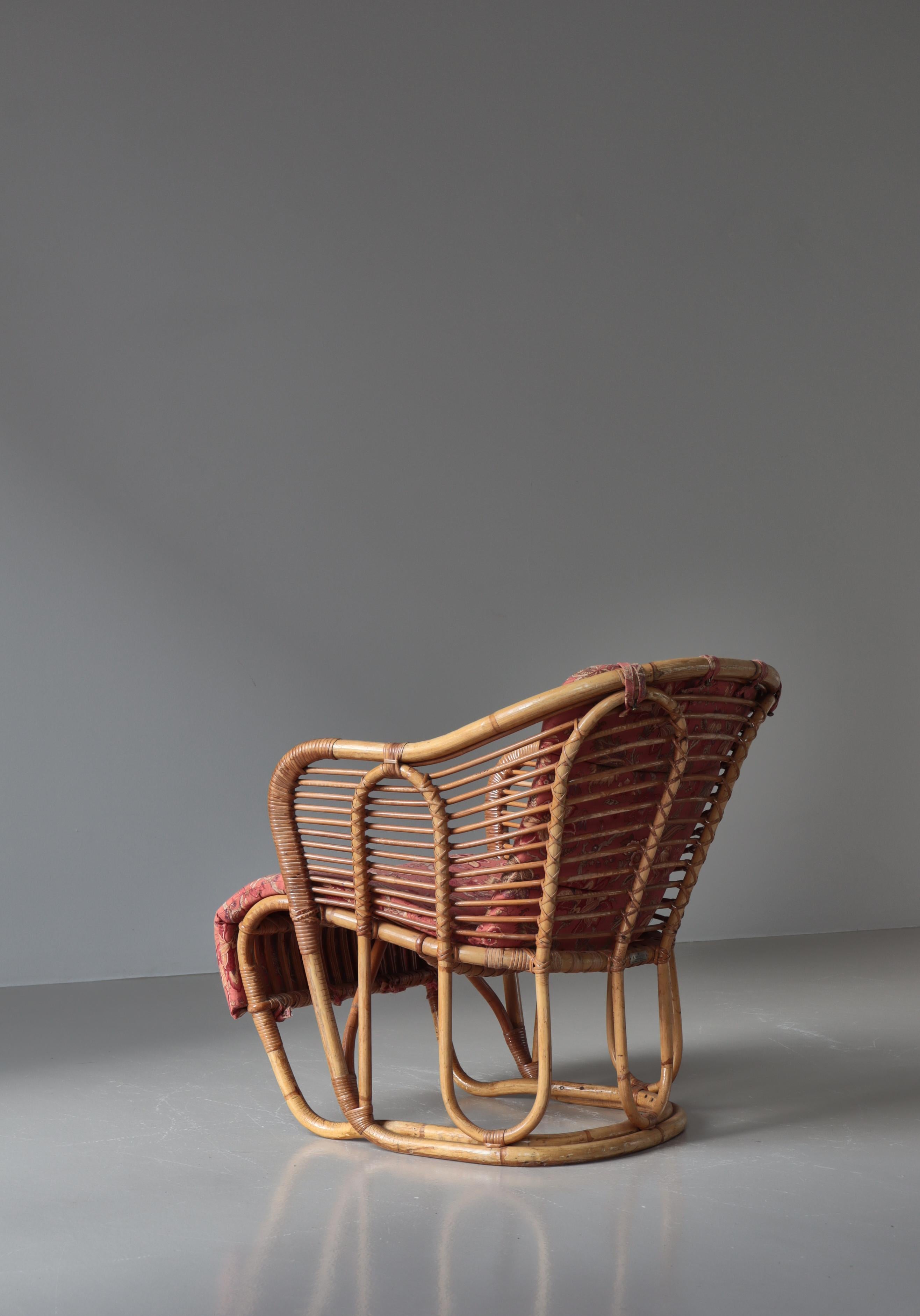 Sedie da salotto in rattan The Modern Scandinavian 1940s by Tove Kindt-Larsen at Wengler in vendita 5