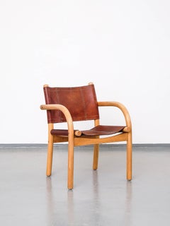 Scandinavian Modern 1970s Safari Chair 411 by Ben af Schultén for Artek
