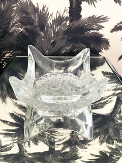 Abstract Art Glass Vide-Poche Dish by Tapio Wirkkala, Finland, circa 1970s